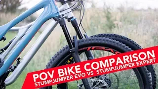 ON-TRAIL MTB COMPARISON - Stumpjumper EVO vs. EXPERT