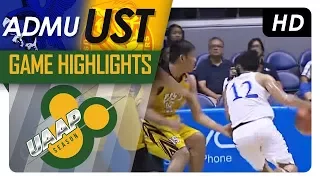 ADMU vs. UST | Game Highlights | UAAP 80 Men's Basketball | September 27, 2017