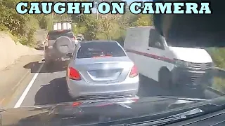 CAR CRASH CAUGHT ON CAMERA #2 - Lane Violation Causes These Consequences