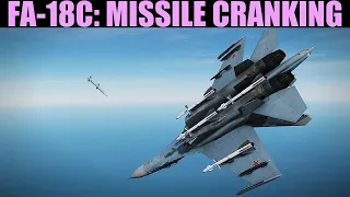 FA-18C Hornet: BVR Offensive Missile Cranking Tutorial | DCS WORLD