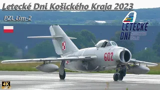 PZL Lim-2 ▲ Fundacja Eskadra 🇵🇱 ▲ Košice Airshow 2023