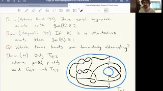 Joshua Howie: Alternating genera of torus knots