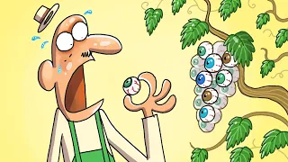 Growing grapes | Cartoon Box 323 by Frame Order | hilarious animated cartoon compilation