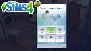 How To Change Traits (Existing Sim) - The Sims 4