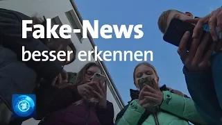 tagesschau in der Schule: Fake-News besser erkennen