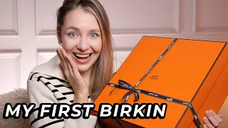 UNBOXING MY FIRST HERMES BIRKIN + STORYTIME