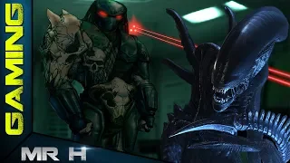 AVP2 Aliens VS Predator 2 Retro Game Walkthrough ALIEN MISSION 4