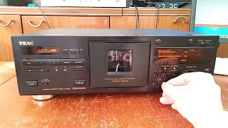 TEAC V-5000 проверка работоспособности.