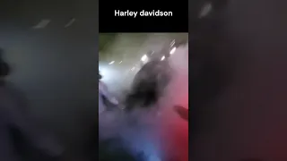 Harley Glowing exhaust!