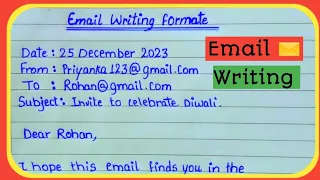 Email Writing In English//How to Write Email Writing//Email Writing Format In English#emailwriting
