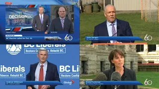 CHAN - Global News Hour at 6 - Open September 21,  2020 [BC Election Writ Drop]