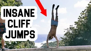 CRAZIEST HAWAII CLIFF JUMPING ADVENTURE YET! | FIRST DECENT ON A MONSTER CLIFF