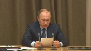 Путин поручил проанализировать выявленные в Сирии недостатки вооружения РФ