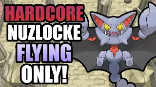 Pokémon Platinum Hardcore Nuzlocke - Flying Types Only! (No items, No overleveling)