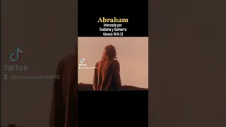 Abraham intercede por Sodoma y Gomorra