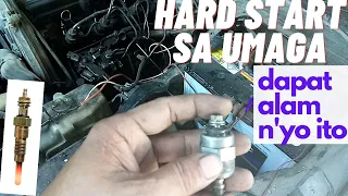 Hard Start sa Umaga(Diesel Engine)fuel line,shut off valve explain