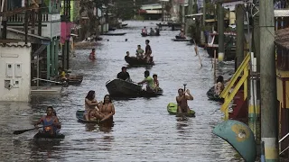 Heftige Überschwemmungen in Brasilien