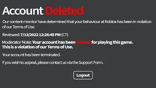 This Roblox Game DELETES Your Account