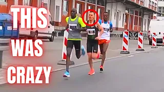 Norways Champion DROPS Kenyan Runners In Half Marathon Race