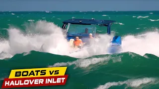 PASSENGERS ARE COMPLETELY STUFFED AT HAULOVER !! | Boats vs Haulover Inlet