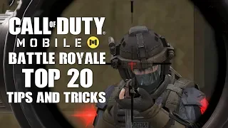 Top 20 Tips to Win In Call of Duty Mobile Battle Royale