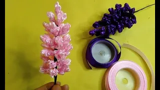 How to make satin ribbon lavender | DIY