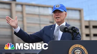 Biden Promotes His Jobs Plan At Event To Mark Amtrak's 50th Anniversary | MSNBC