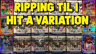 Exposing LOW PRODUCTION & Ripping Topps Chrome Logofractor Boxes