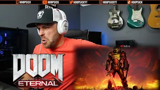 First Time Hearing CULTIST BASE - Mick Gordon (DOOM Eternal OST) (REACTION!!!)