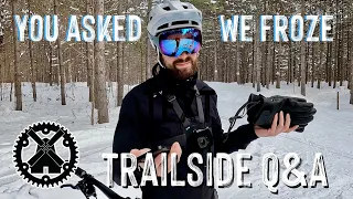FAT BIKING Q&A! | You ASKED - We ANSWERED, and FROZE | WINMAN Trails, Manitowish Waters, WI
