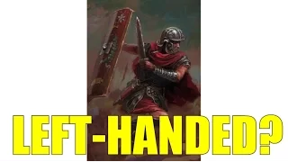 Left Handed Romans?