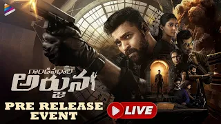 Gandeevadhari Arjuna Pre Release Event LIVE | Varun Tej | Sakshi Vaidya | Praveen Sattaru | TFN