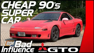 Most Under Rated Cheap 90s Super Car? - Buy A Mitsubishi GTO | Bad Influence | PedalBox