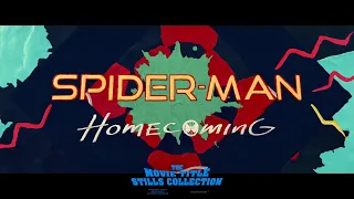 Spider-Man: Homecoming (2017) main-on-end title sequence