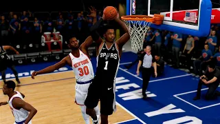 Victor Wembanyama INVADES New York to Face the Knicks | NBA Live 25