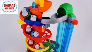 MY FIRST THOMAS & FRIENDS RAIL ROLLERS SPIRAL TRAIN STATION FOR BABIES AND TODDLERS LEARN COLORS