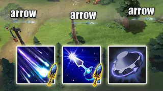 Arrow + Arrow + Arrow [15 seconds STUN] Ability draft