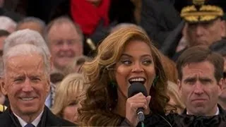 Beyonce Apparently Lip Synced Her Inaugural Performance of the 'Star Spangled Banner'