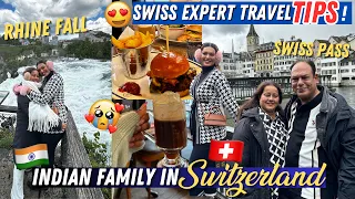 Indian Family Exploring SWITZERLAND! Dreamy Holiday Travel Tips | Stay, Swiss Pass&more! #TravelWSar