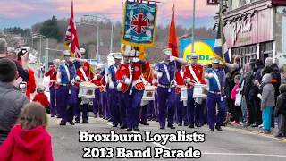 Broxburn Band Parade (2013)