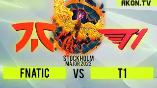 🔴DOTA 2[RU] T1 vs Fnatic [Bo3] ESL One Stockholm 2022, Playoff, Lower Bracket, Round 1