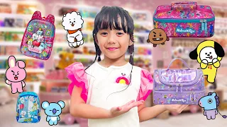 SAMANTHA BORONG PERLENGKAPAN SEKOLAH SERBA BT21 😍 KOMPILASI VIDEO #22