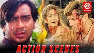 Ajay Devgan Vs Sunny Deol Best Action Scenes | Action Dhamaka Hindi Movie | Fight Action Scenes - HD