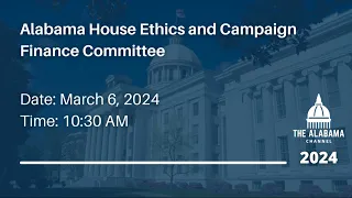 Alabama House Ethics and Campaign Finance Committee