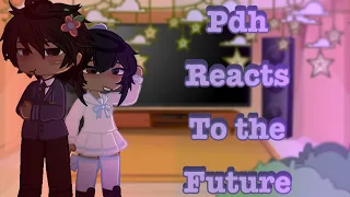 Pdh reacts to the future|| Aphmau themed||ships||1/2||🫶🏾💗💙🖤💜💚❤️