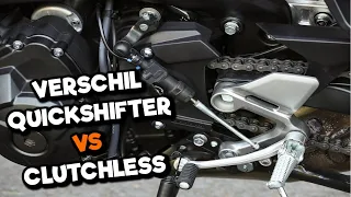 Verschil Quickshifter en Clutchless Shifting