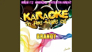 Right Here (Departed) (In the Style of Brandy) (Karaoke Version)