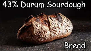 43% Durum Sourdough Bread