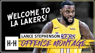 Lance Stephenson CRAZY Full Offense Highlights 2017-2018 NBA Season - Welcome to LA Lakers!