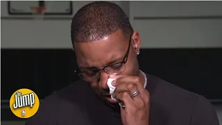 Tracy McGrady in tears remembering good friend Kobe Bryant and his daughter Gianna | The Jump